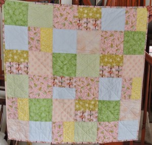 Basic blocks and cross-hatch quilting